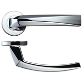 Herclues Privacy Polished Chrome Tone